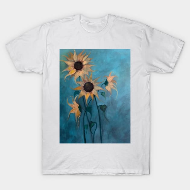 sunflowers T-Shirt by momo1